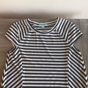 She + Sky Striped Dress